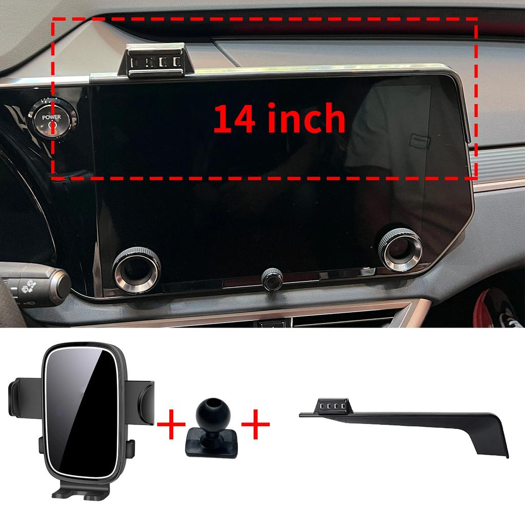 Support de téléphone personnalisé pour Lexus RX 2023 2024 2025 2026 (14 pouces), Base d'écran de tableau de bord, sans perceuse pour voiture
