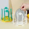 Drain Bowl Holder Retractable Water Cup Durable Cabinet Dishes Storage Rack  Kitchen Organizer