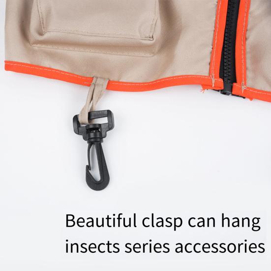 Kids Outdoor Adventure Kit Explorer Vest And Hat Set Pretend Play And Nature Exploration Gear Set for Young Explorers Camping Fishing Cosplay Costume