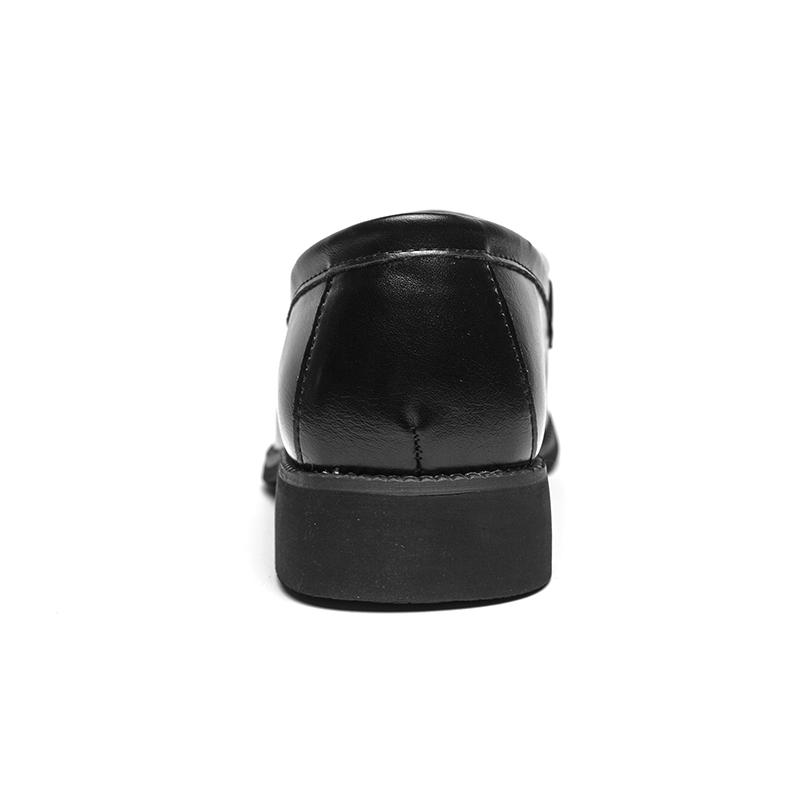 Italská luxusní značka Mokasíny Pánské Černobílé Barvy Kožené Boty Nazouvací Měkká podrážka Ležérní boty Svatba Mokasíny