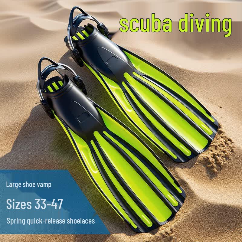 Nuoyu Deep Diving Open-Heel Fins