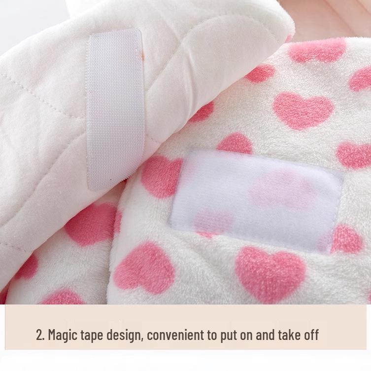 Anti-Startle Cotton Swaddle Blanket for Newborns - All-Season Baby Sleeping Bag