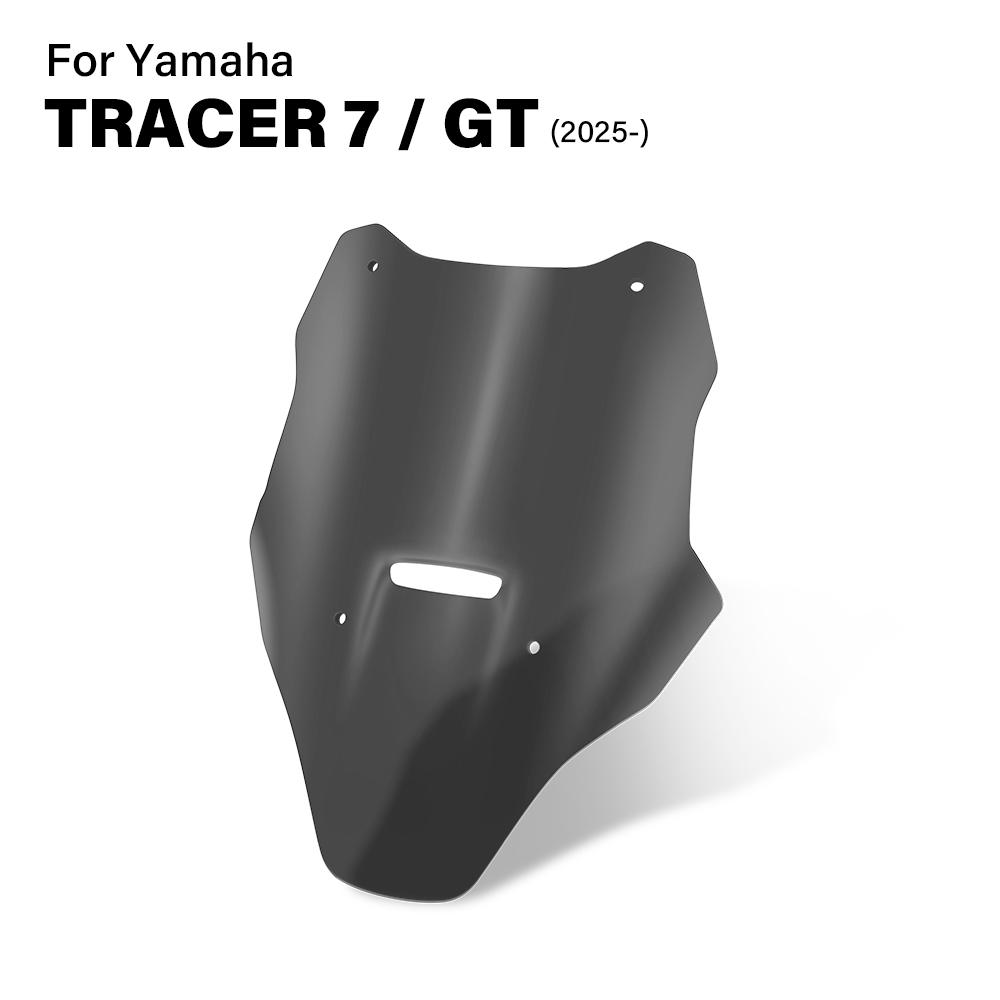 

For YAMAHA TRACER 7 /GT 7gt 2025+ Motorcycle Accessories Windshield Sport Windscreens Wind Deflector Front Fairing темно серый