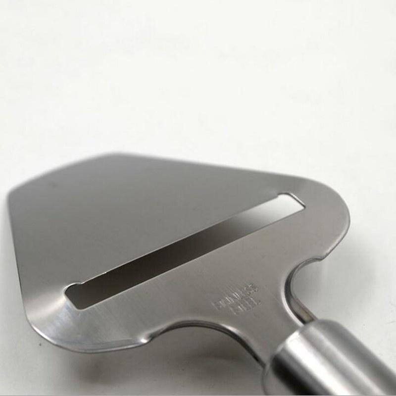 Kitchen Portable Cooking Tools Silver Stainless Steel Cheese Peeler Cutter Butter Slice Cutting Knife Kitchen Cook Cheese Tools
