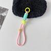 Módní klíčenka kreativní pletená klíčenka na šňůrku pro pouzdro na telefon pro ženy proti ztracení uzlu lano popruh klíčenky od auta diy příslušenství