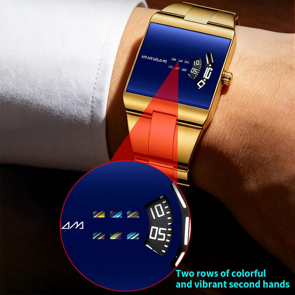 VA VA VOOM Quarz Uhr Herren Top Marke Hohe Qualität Edelstahl 30M Wasserdicht Sport Business Armbanduhren Damen Quarz Uhr