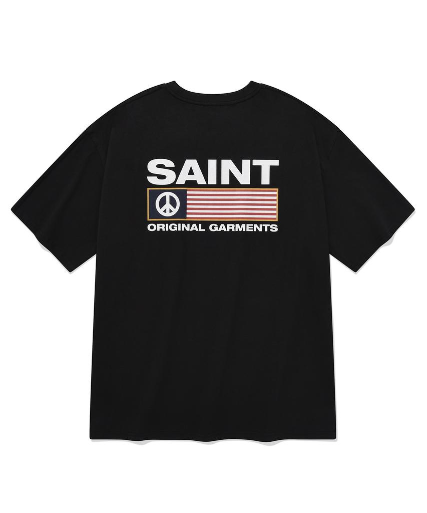 SAINTPAIN Sp Peace Logo T-Shirt - Black
