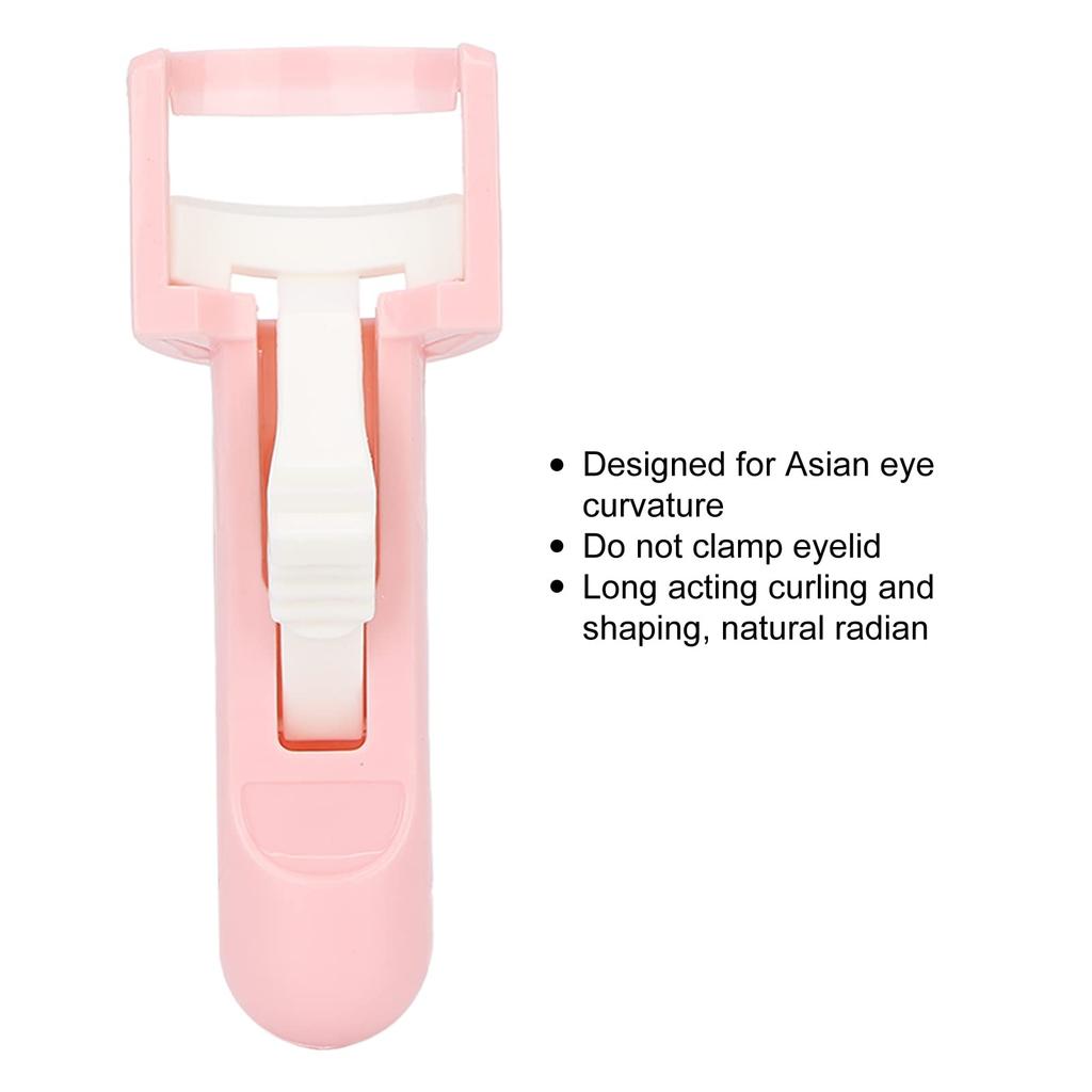 Eyelash Proper Curvature Eyelash Curling Tool Portable for Travel and Home Use Curler, Long-lasting