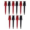 10A Test Clip 30Vac-60Vac Black Copper Red Brand New