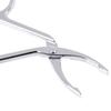Stainless Steel Eyebrow Tweezer Hairgripping With Handles Hair Plucker Clip Mechanism Elbow Eyebrow Trimming