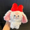 Cartoon Bunny Dress Up Doll Keychain Creative Cute Dolls Keychain Pendant Children Collection Toys Schoolbag Decoration Gifts