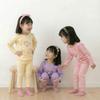 German Velvet Base Layer: Cute Candy-Colored Lace Suit with Warm Pattern for Autumn and Winter
