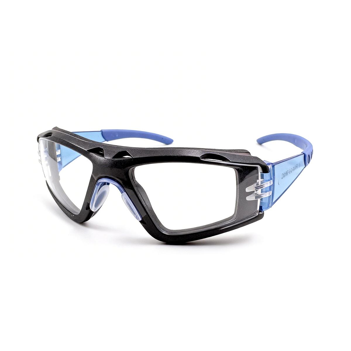 2PCS Safety Goggles Anti-Impact Anti-Splash Clear Lens Anti-Scratch Comfortable Frame Eye Protection Lab Construction Cycling