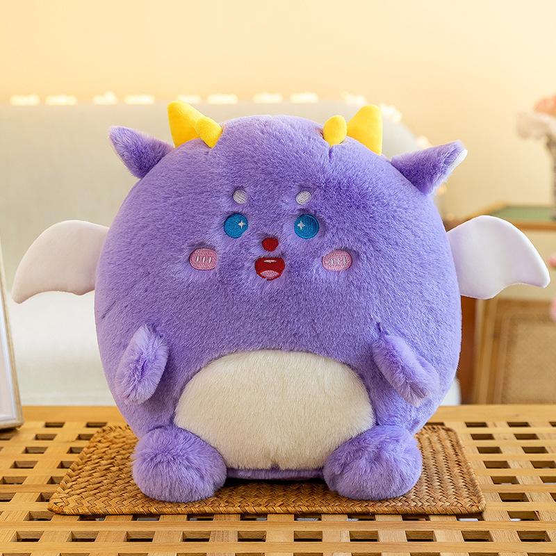 Cute Dundunlong Doll Plush Toy Girl Bed Companion Cartoon Doll Heartwarming Birthday Gift for Girlfriend