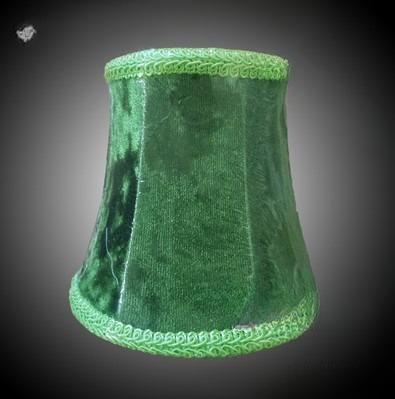 Vintage Small Lampshade Flannel Velvet Fabric Retro Chandelier Mini Lamp Shade Bedroom Lamp Chandelier Lampshades