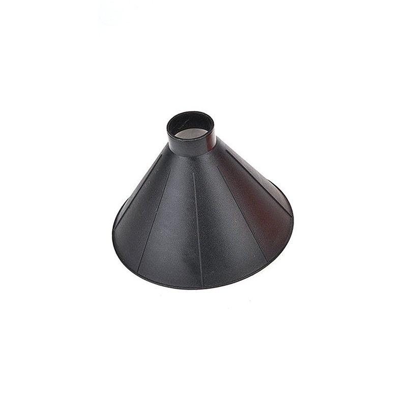 Ice Car Windshield Scraper Tool Cone Shaped Outdoor Round Funnel Remover Snow