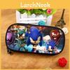 Sonic The Hedgehog Large Capacity Pencil Case With Nylon Material For School Supplies
