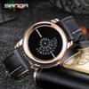Sanda Men's Waterproof Quartz Watch - Fashionable Korean Style Trendy Student Wristwatch