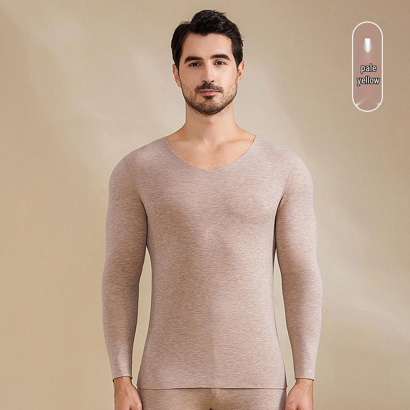 2024 Men's Autumn & Winter German Cashmere Silk Thermal Underwear Set