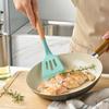 32pcs Green Cooking Utensils Set Silicone Kitchenware Spatula Soup Spoon Heat Resistant Non Stick Kitchen Tool Storage Bucket
