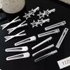 8Pcs Girl Hair Pins Silver Metal Duckbill Clip Women Hair Clips Side Bangs Female Ladies Barrettes Hair Accessories