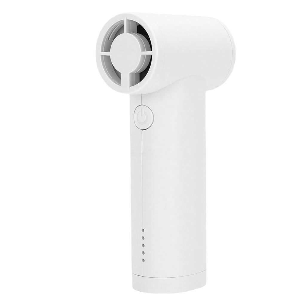 Portable Handheld Turbo Fan 40000RPM 5 Speed Levels 5000mAh Type C Rechargeable Battery Cooling Fan for Outdoor Travel