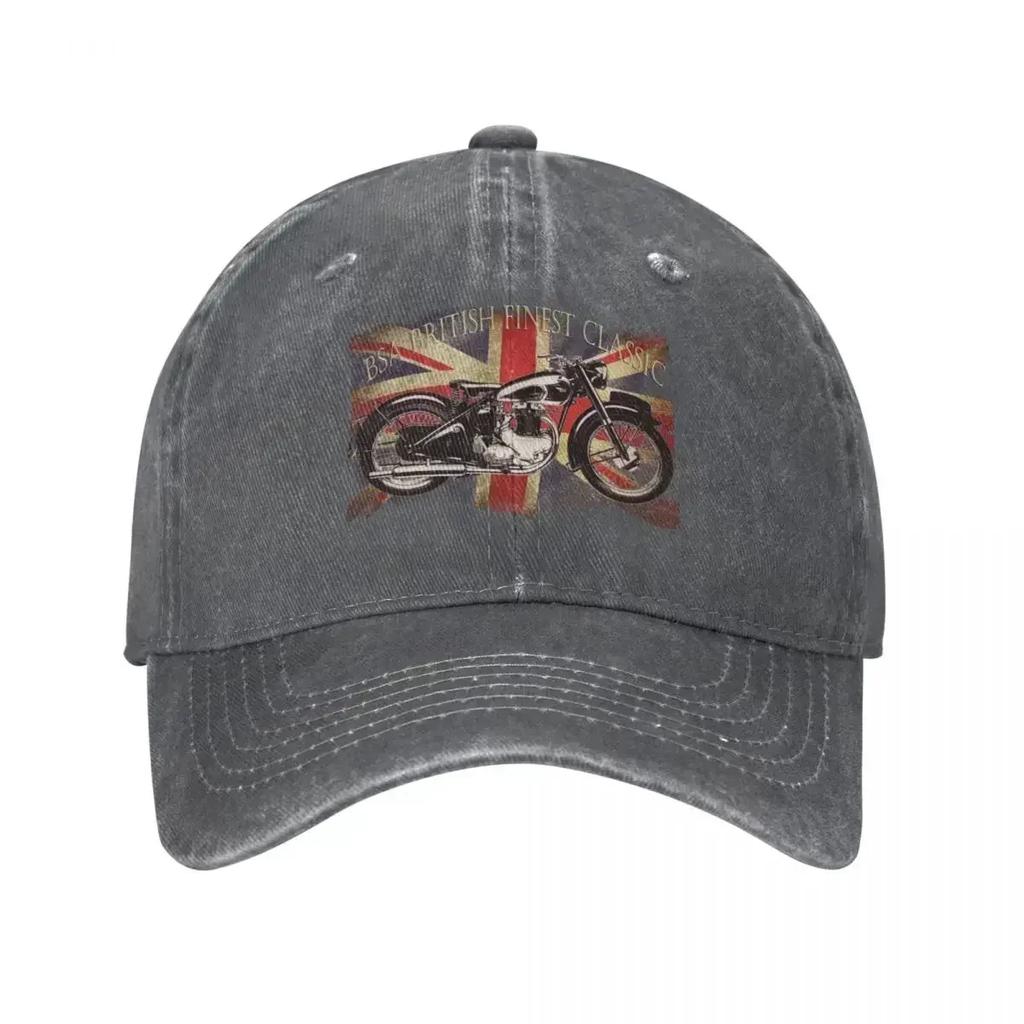 BSA British Finest Motorcycle Cap Cowboy Hat Winter Items Hat Man for the Sun Mens Hat Luxury Womens