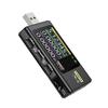FNB58 Portable USB Voltage and Current Tester with 2" LCD Display Screen, Fast Charging Compatibility Current Voltmeter