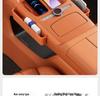 Kompatibel mit 25 Geely Galaxy M9 Modellen: Rutschfeste Silikon-Konsole für kabelloses Laden & Aufbewahrung - Auto-Innenzubehör.