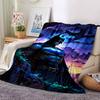 1pc Batman Night Flannel Blanket Soft Warm Throw for Home, Office, Travel, All-Season Cozy Bedding GiftL1148