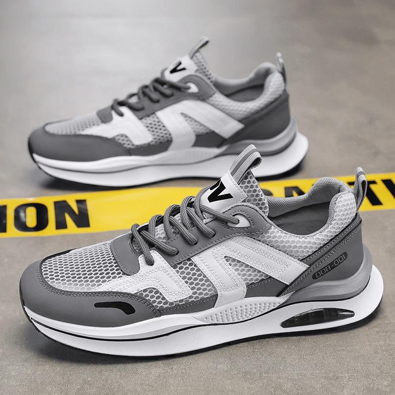 

Men s shoes 2024 summer new men s hollowed-out casual running shoes men s trendy mesh breathable shoes men s sports shoes 39