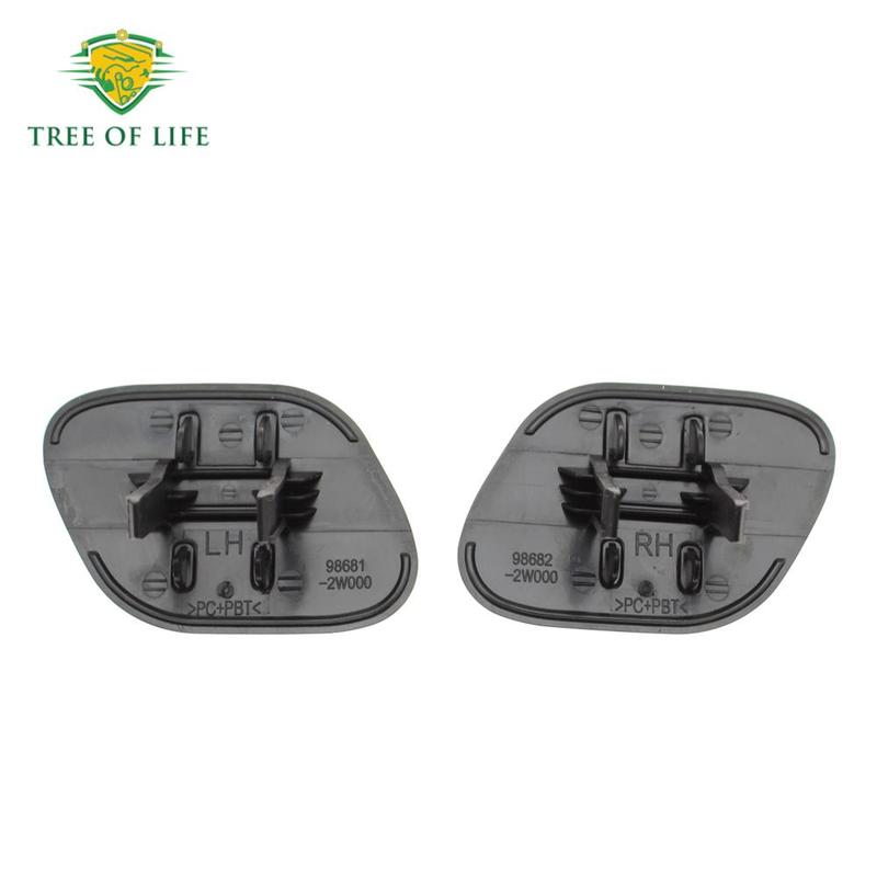 98681-2W000 98682-2W000 HeadLight Lamp Washer Spray Cleaning Actuator Cover Cap For Hyundai Santa Fe III 2013 2014 2015 2016