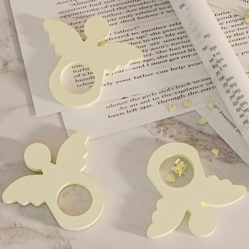Reusable Silicone Angelic Wing Mould for Fragrances Diffuser Craft Home Decoration Handmade Gift Art Creation