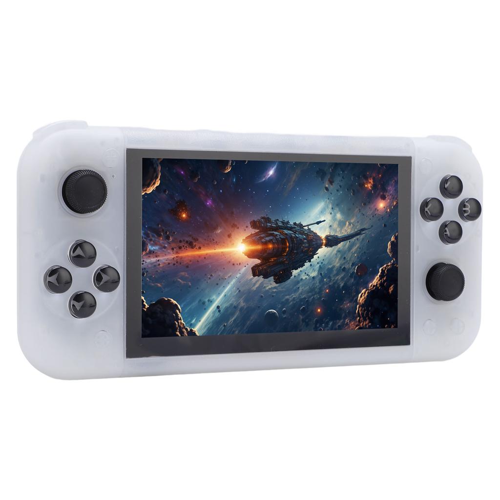 Handheld-Spielkonsole Retro Tragbar 5 Zoll IPS 800x480 Bildschirm RG50XX für Linux 3000mAh Akku 19+