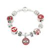 Spider-Man Themed Alloy Charm Bracelet Men Women Adjustable Length 17cm 19cm 21cm Electroplated Fashion Jewelry