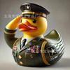 Veteránská pocta Kachna Kreativní Domácí Pryskyřičná Soška Ozdoba