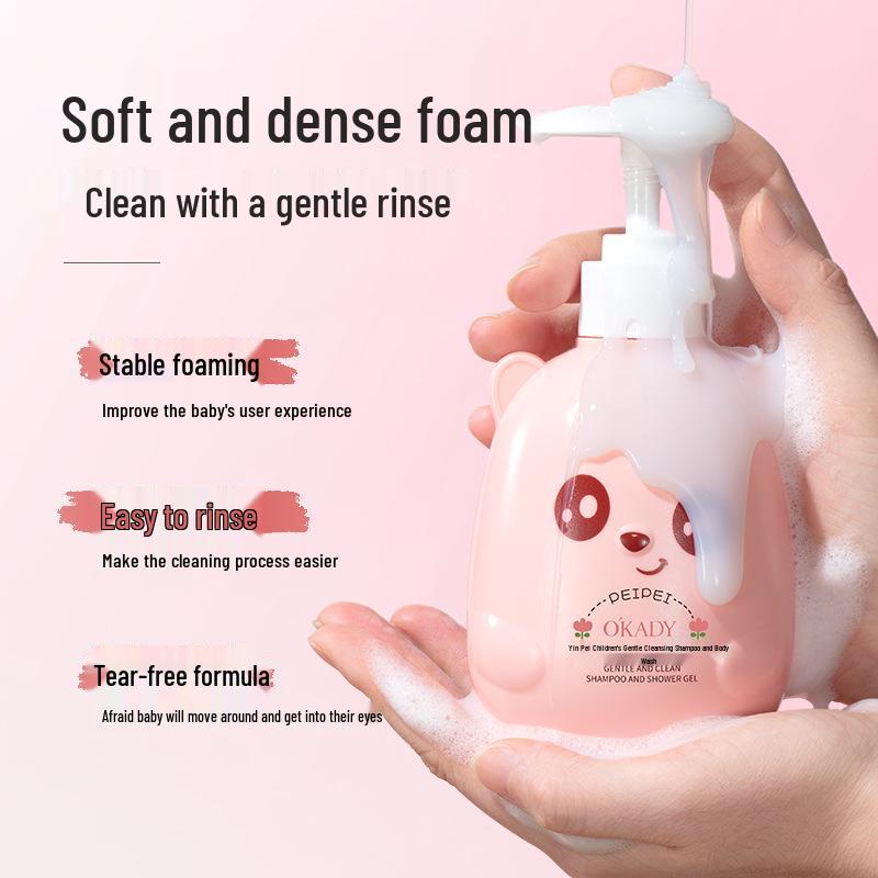 O'KADY Peppe Gentle Cleansing Shampoo & Body Wash for Kids