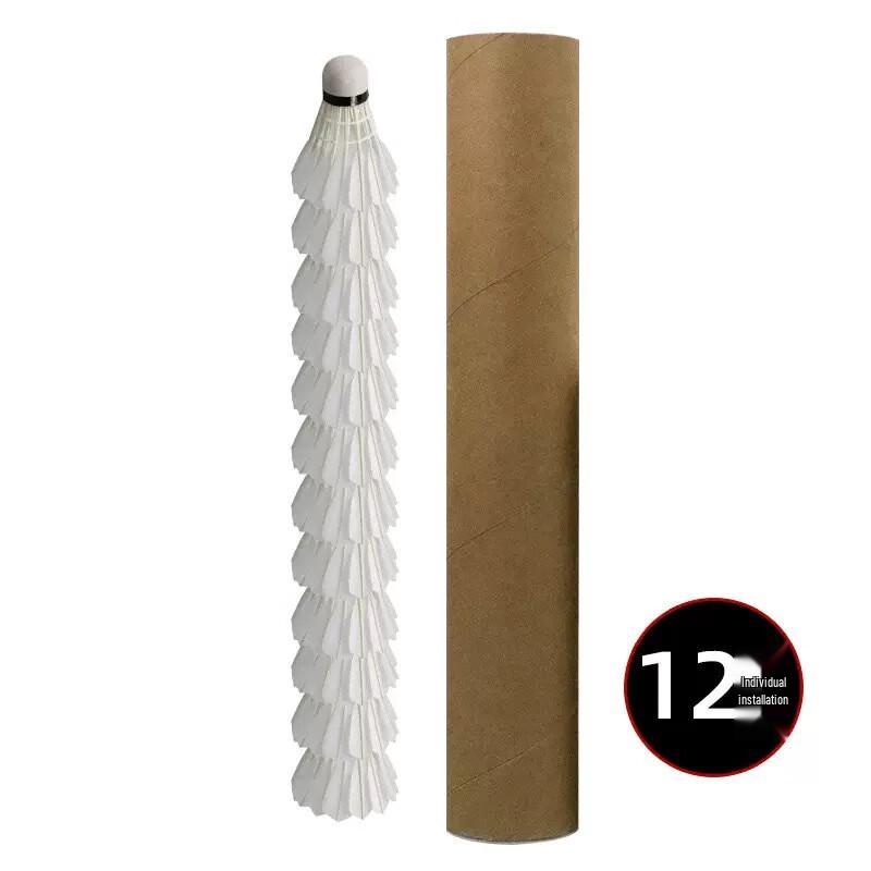 Unbranded Durable Duck Feather Badminton Shuttlecocks