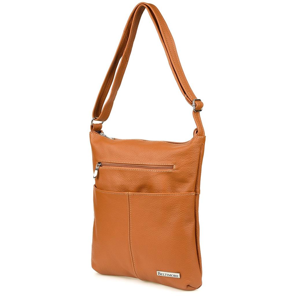 Women's Leather A4 Messenger Bag Beltimore