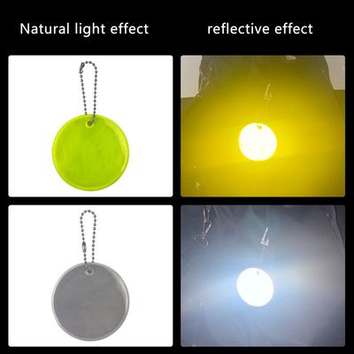 Ideal Gift Waterproof Reflective Star Keychain for Kids Birthday Christmas Stocking Stuffers Enhanced Visibility Star Sh