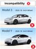 Jeu de 4 enjoliveurs 18 pouces Pour Tesla Model 3 Highland Performance Cache-moyeux Cache-roue de rechange Cache-roue complet Accessoires 2024
