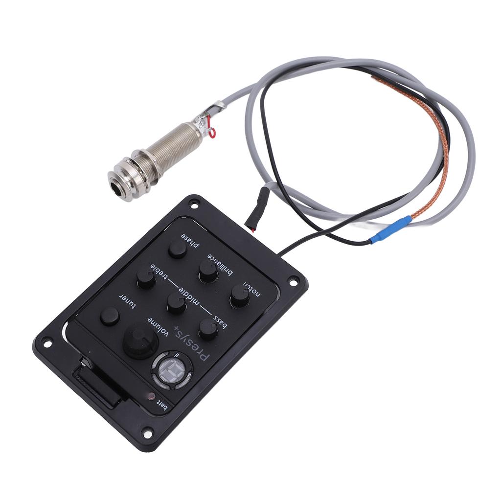 Guitar Preamp EQ Equalizer Volume Control LED Display High Sensitivity Tuner Guitar Preamplifier For Presys Plus