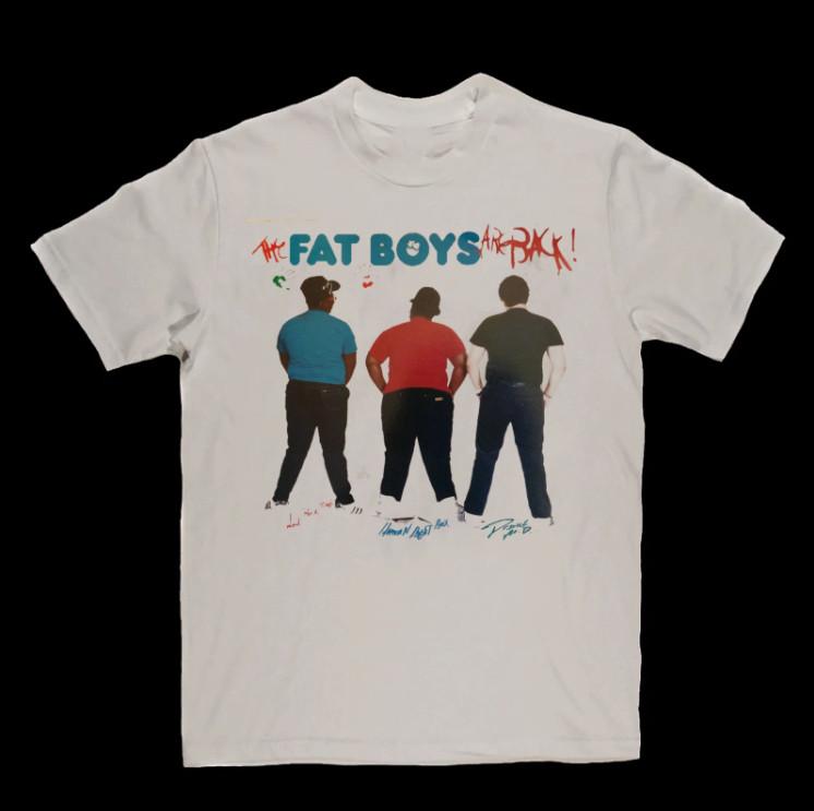 Collection Fat Boys Band Cotton Gift For Fan T-Shirt White All Size Unisex TMB73