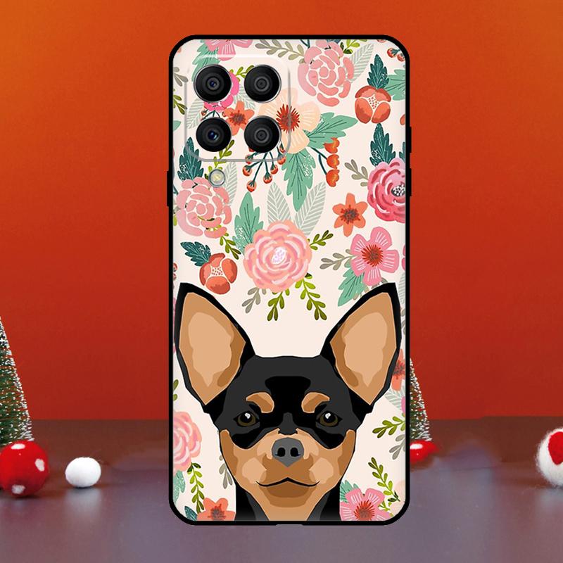 

Чехол для Samsung Galaxy M06 M16 M14 M34 M54 M11 M21 M31 M13 M33 M35 M53 M55 M15 M12 M32 M52 с собакой Чихуахуа Samsung M51