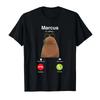 Marcus The Worm Robert Meme Tshirt for Unisex Women Cotton Ocollar T Shirts Neutral Short Sleeve Tops Summer Leisure Streetwear