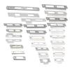 Door Lock Plate Clip Stainless Steel for Gate Home Bedroom Bathroom Door Hardware HA1021 H