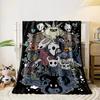 Cluster of stylized bug-like characters with varied designs and colors. for all seasons blanket lunch break throw gift
