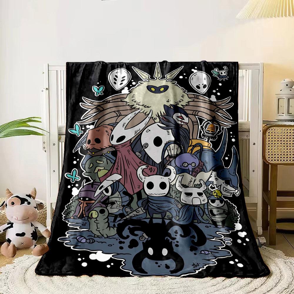 Cluster of stylized bug-like characters with varied designs and colors. for all seasons blanket lunch break throw gift 80cm x 120cm