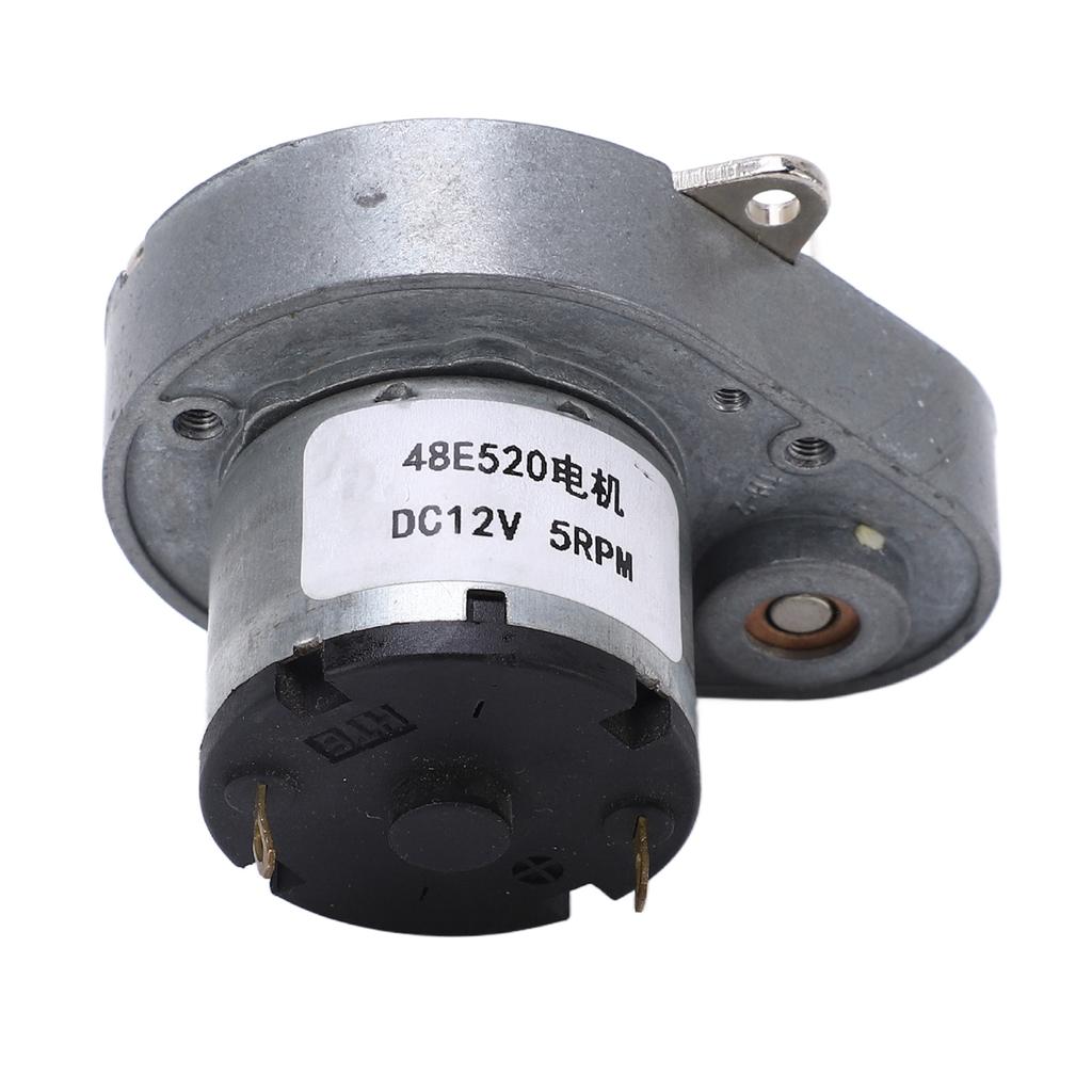 Gear Motor DC 12V 5RPM Speed Reduction Geared Motor Alloy Steel for Robot Equipment