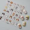5D Embossed Nail Art Decals, Puppy Dog Nail Decals For Dog & Cat Lovers